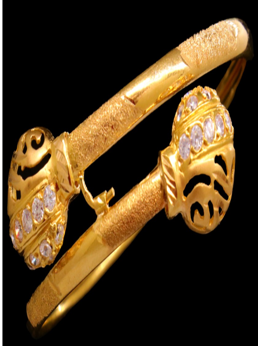 21k Gold Bangle Bracelet